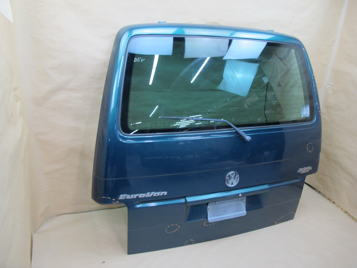 99-03 VW EUROVAN T4 REAR TRUNK LID TAILGATE LIFTGATE SHELL PANEL W GLASS OEM