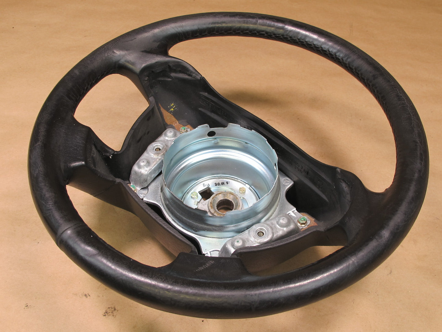 96-98 MERCEDES R129 SL-CLASS LEATHER STEERING OEM