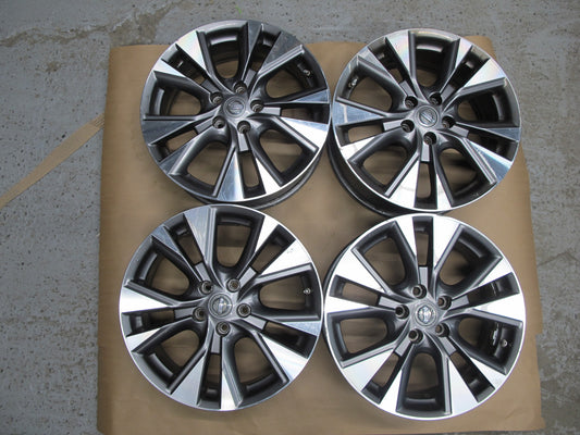 15-19 NISSAN MURANO SET OF 4 WHEEL RIM R18" R18x7.5J ET50 W TMPS OEM