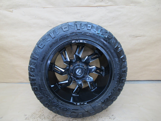 Fuel D747 Lockdown R20" Wheel Rim 20x10J ET-18 w Nitto Ridge Grappler Tire