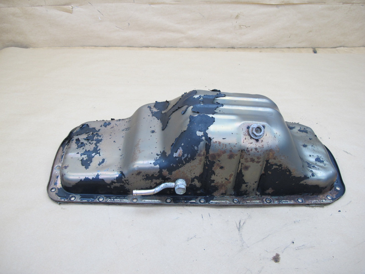 86-92 Toyota Supra MK3 7MGTE Engine Lower Oil Pan OEM