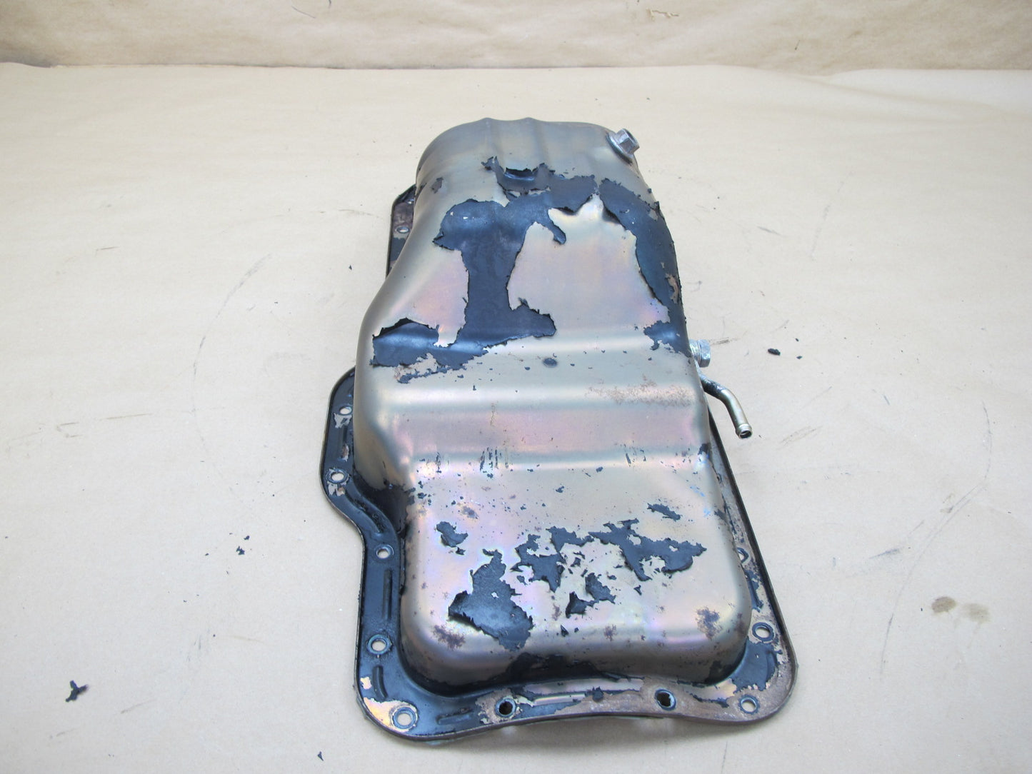 86-92 Toyota Supra MK3 7MGTE Engine Lower Oil Pan OEM