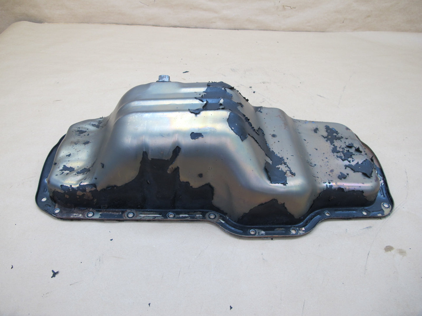 86-92 Toyota Supra MK3 7MGTE Engine Lower Oil Pan OEM