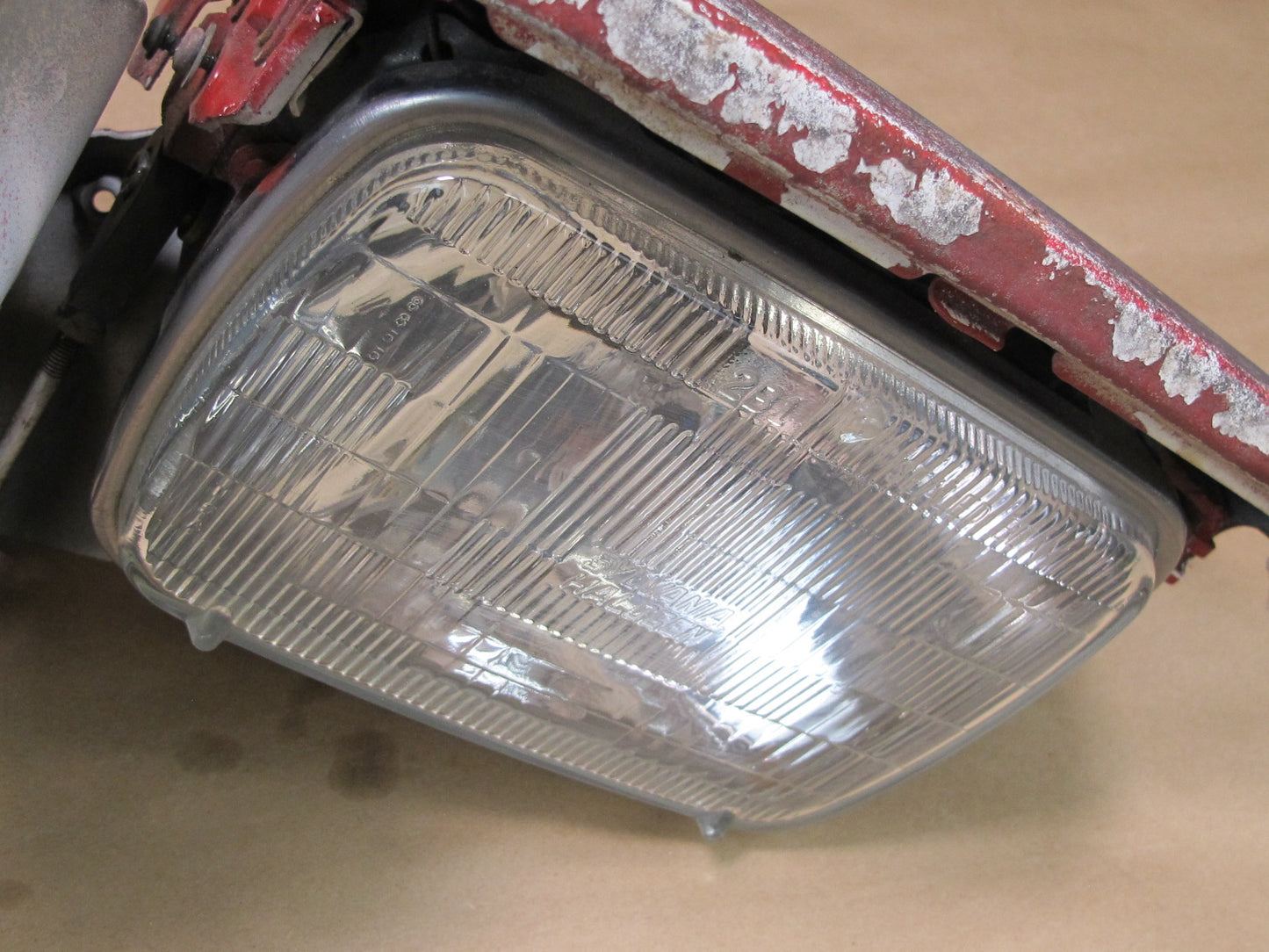 89-92 Toyota Supra MK3 Front Left Headlight POP UP Lamp w Cover & Motor OEM