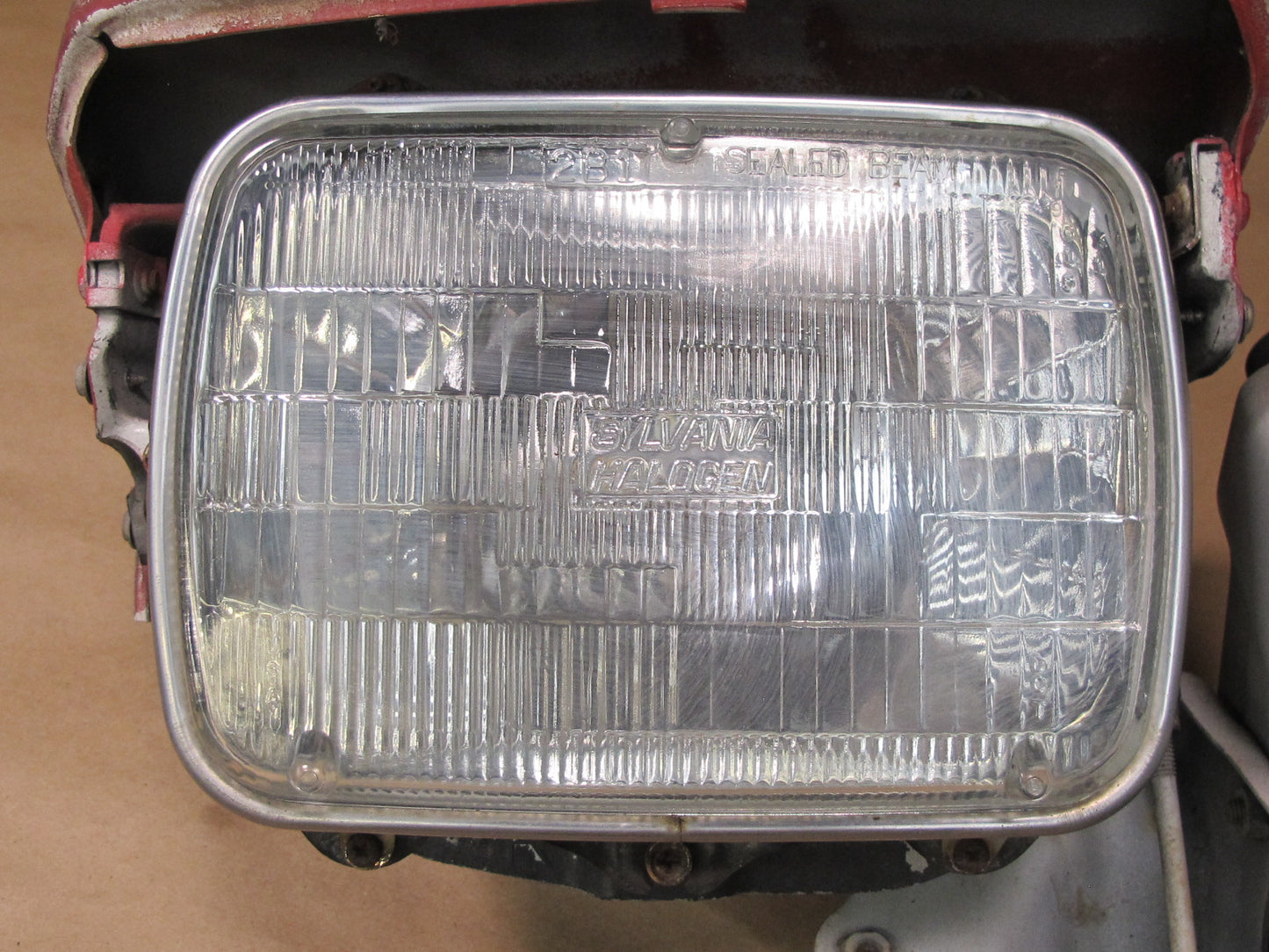 89-92 Toyota Supra MK3 Front Right Headlight POP UP Lamp w Cover & Motor OEM