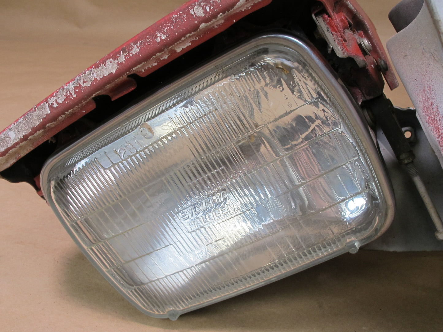 89-92 Toyota Supra MK3 Front Right Headlight POP UP Lamp w Cover & Motor OEM