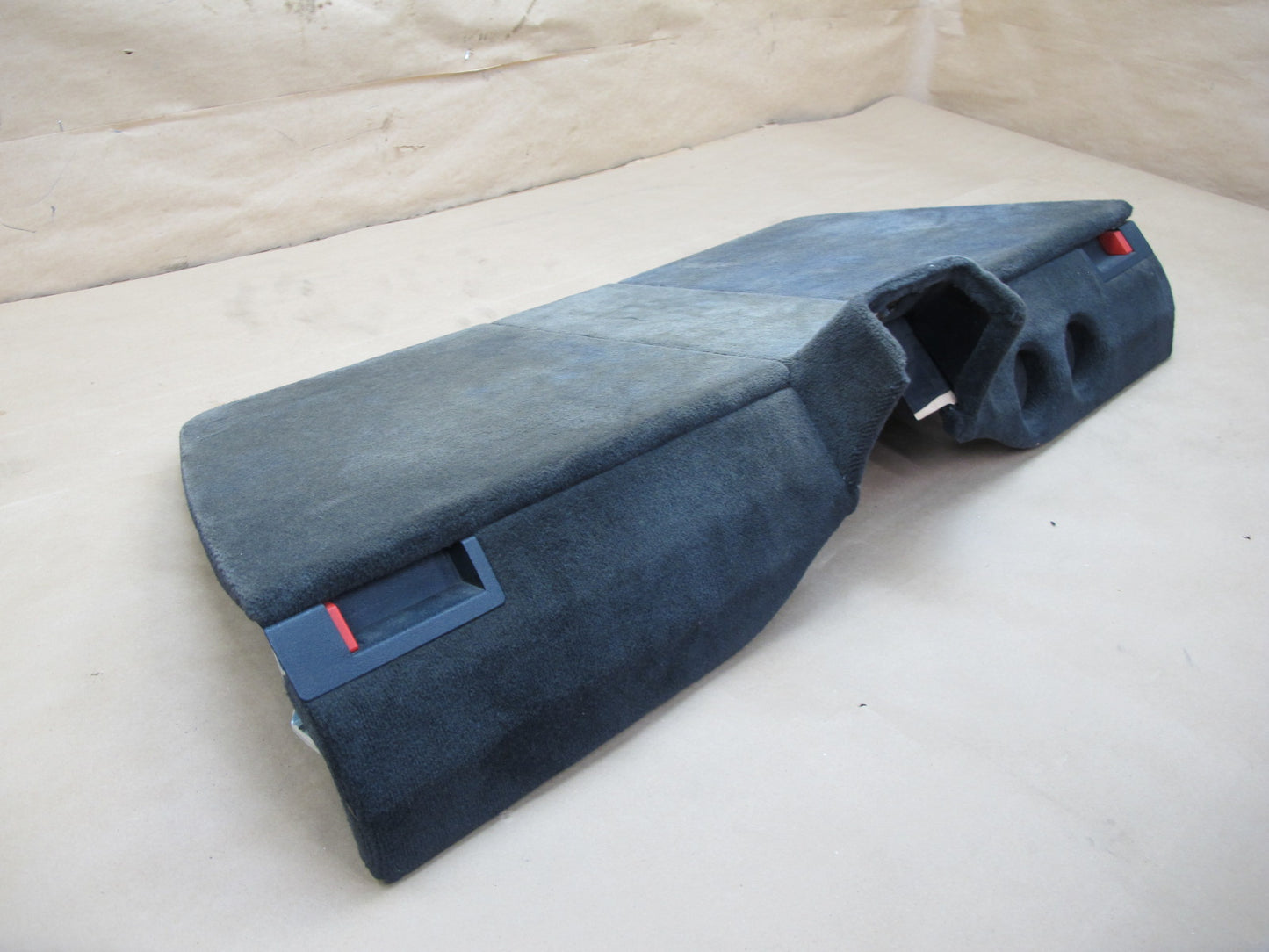 90-98 MERCEDES R129 SL-CLASS REAR LOWER STORAGE COMPARTMENT CARPET OEM