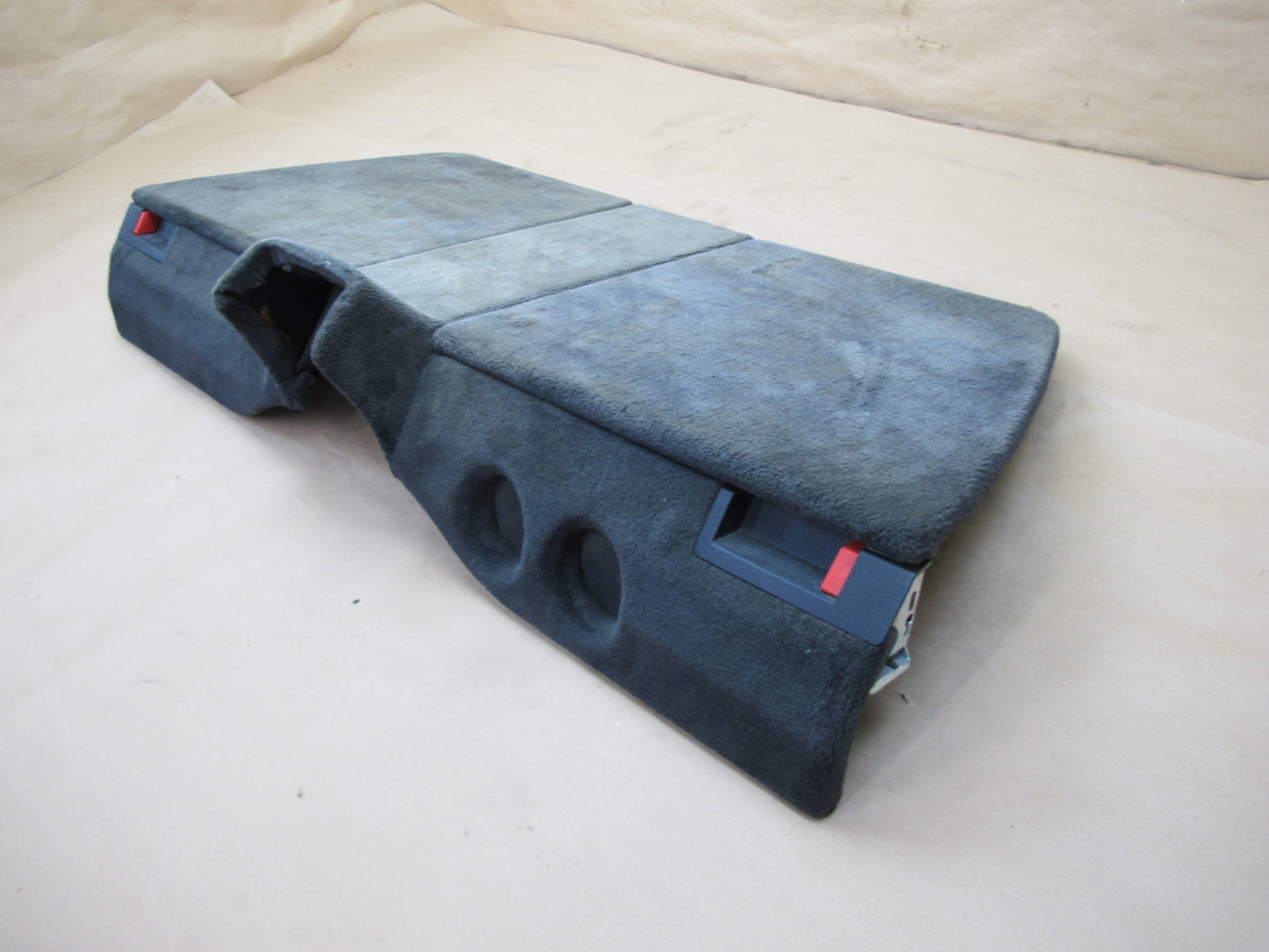 90-98 MERCEDES R129 SL-CLASS REAR LOWER STORAGE COMPARTMENT CARPET OEM