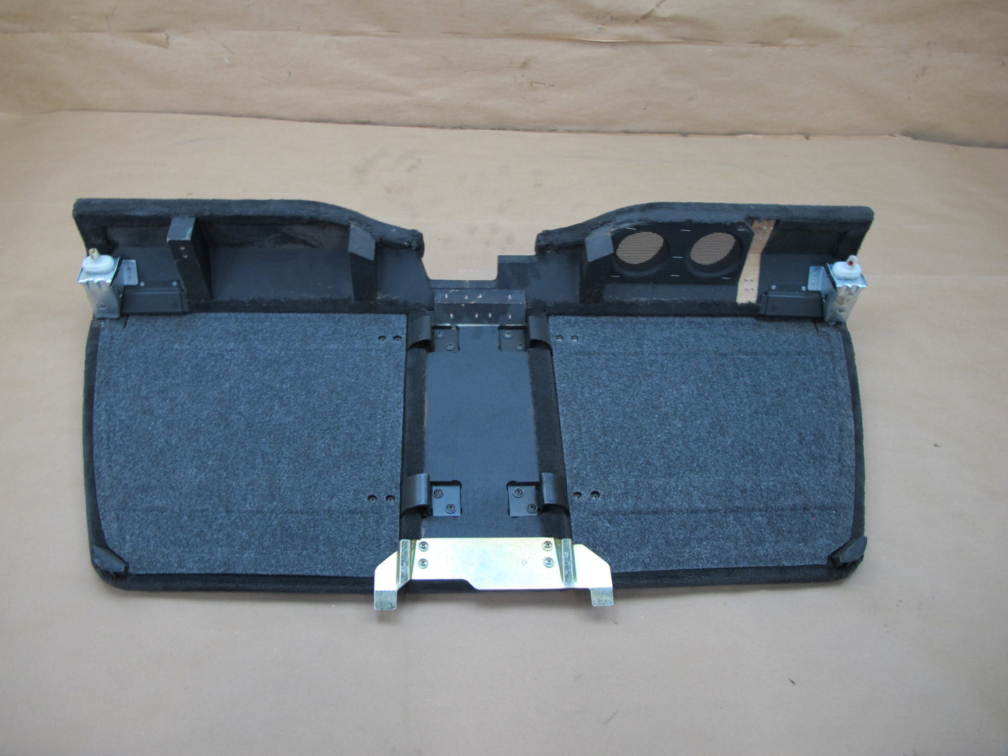 90-98 MERCEDES R129 SL-CLASS REAR LOWER STORAGE COMPARTMENT CARPET OEM