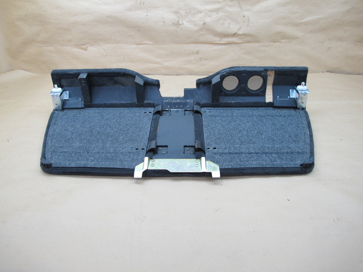 90-98 MERCEDES R129 SL-CLASS REAR LOWER STORAGE COMPARTMENT CARPET OEM