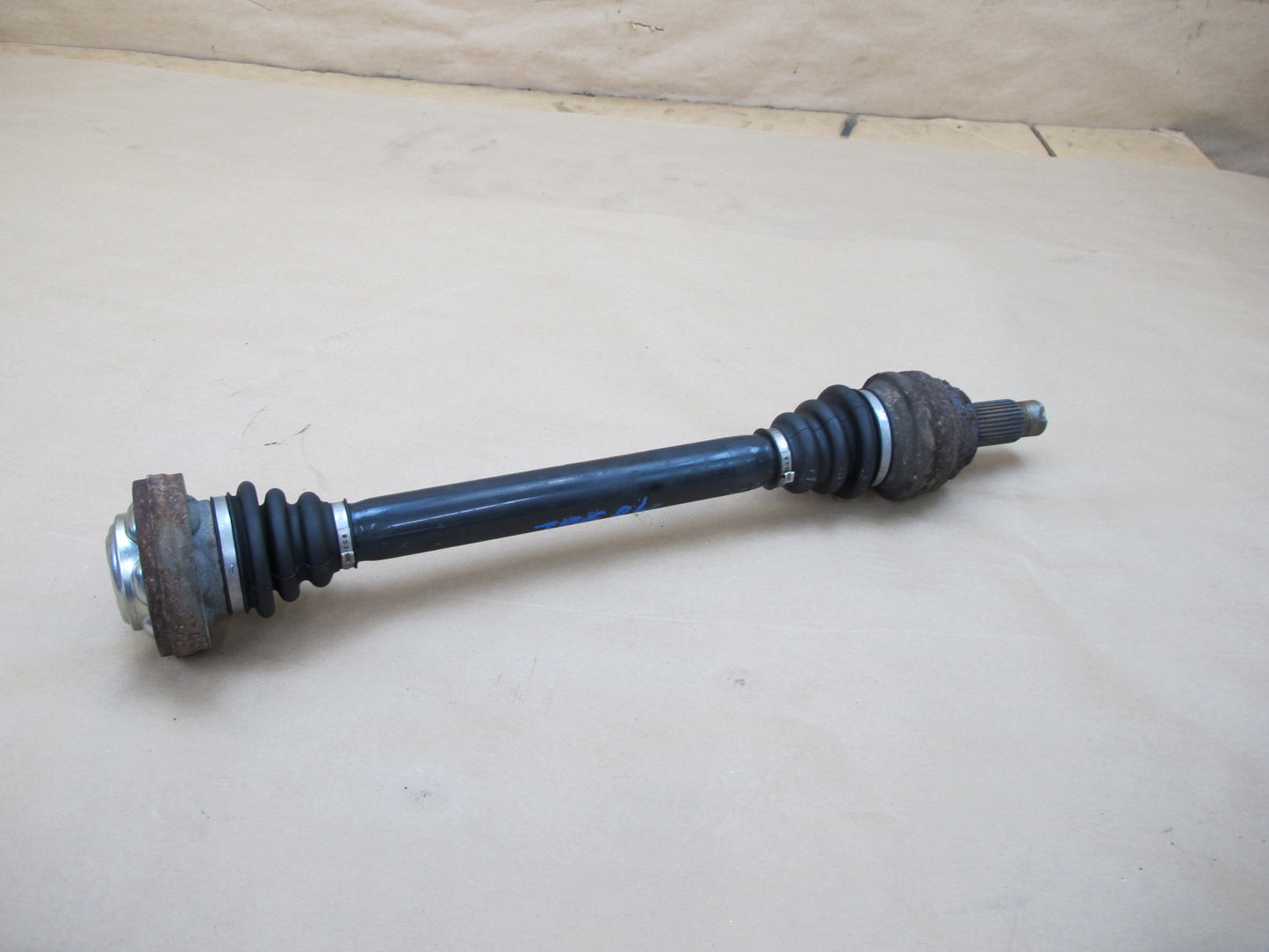 09-10 BMW E90 E91 E92 E93 335xi REAR LEFT AXLE SHAFT 7527027 OEM