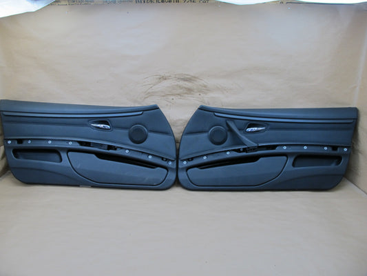 07-13 BMW E92 E93 Coupe Convertible Set Of 2 Door Interior Trim Panel OEM