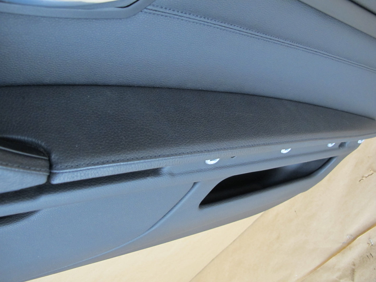 07-13 BMW E92 E93 Coupe Convertible Set Of 2 Door Interior Trim Panel OEM