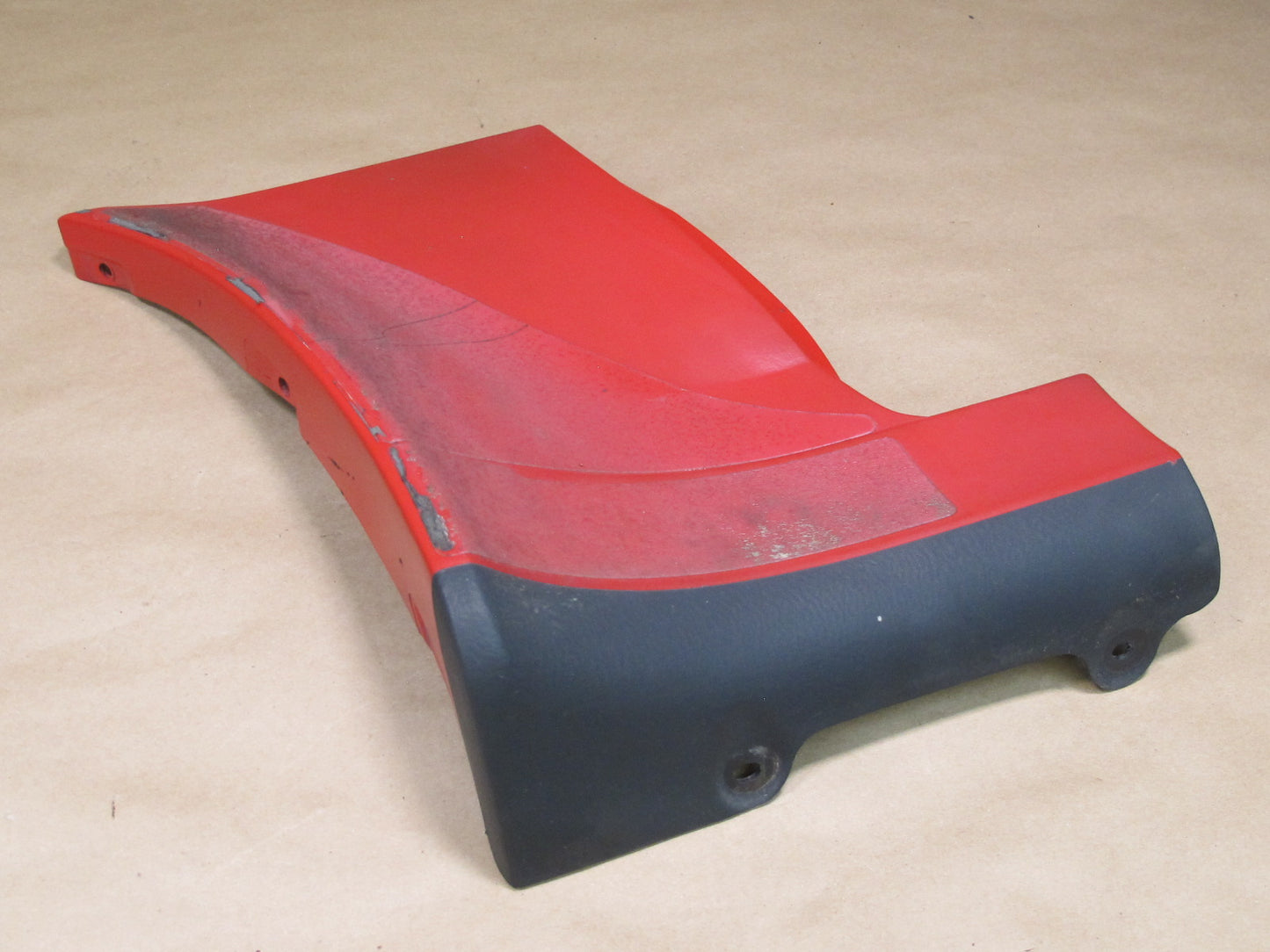 90-92 Toyota Supra MK3 Set of 4 Front & Rear Left & Right MUD Guard RED OEM