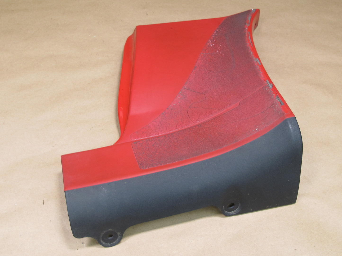 90-92 Toyota Supra MK3 Set of 4 Front & Rear Left & Right MUD Guard RED OEM