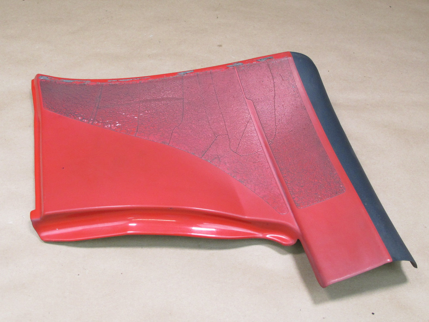 90-92 Toyota Supra MK3 Set of 4 Front & Rear Left & Right MUD Guard RED OEM