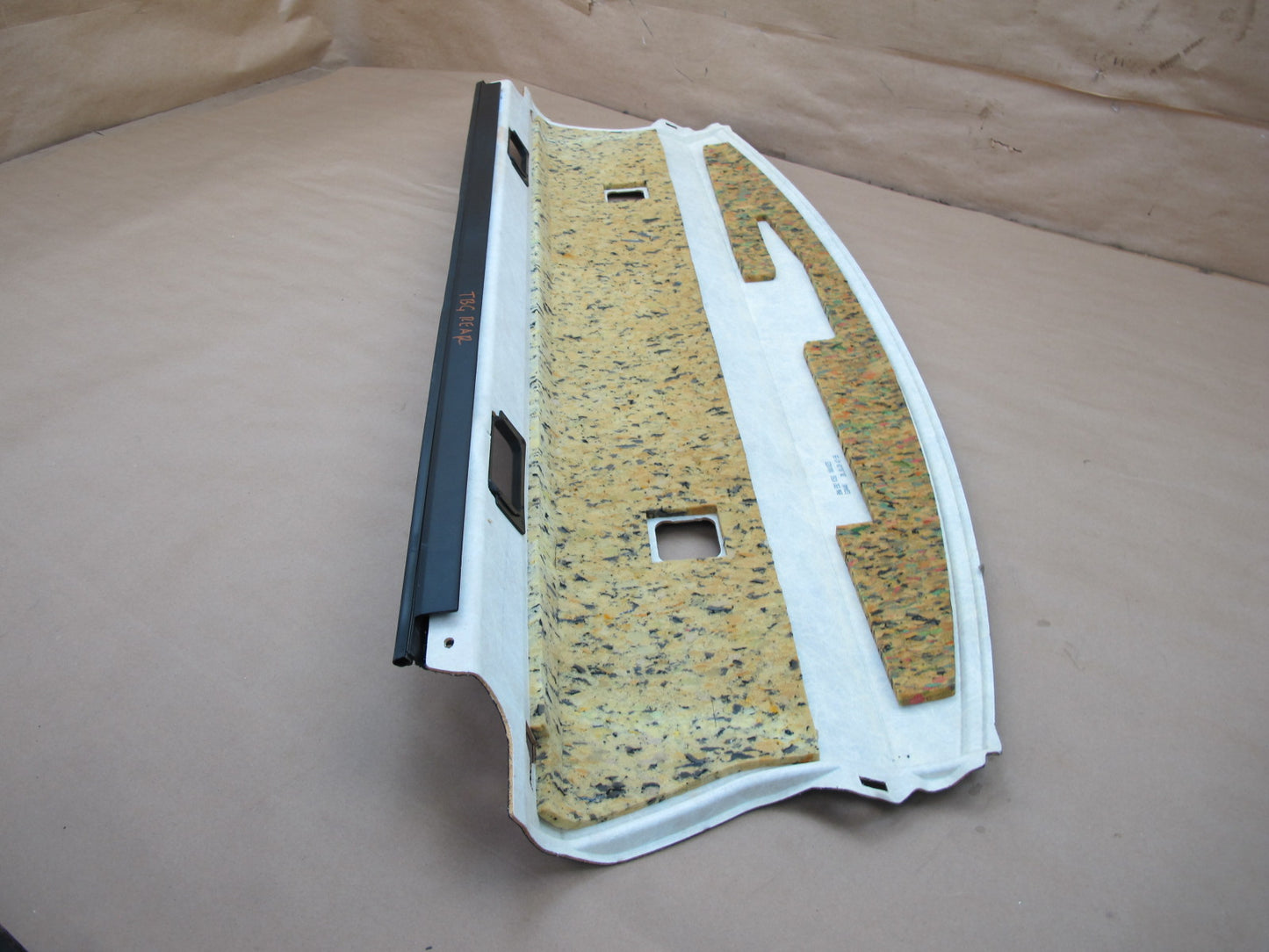 07-13 BMW E92 Coupe Rear Parcel Shelf Deck Trim Panel OEM