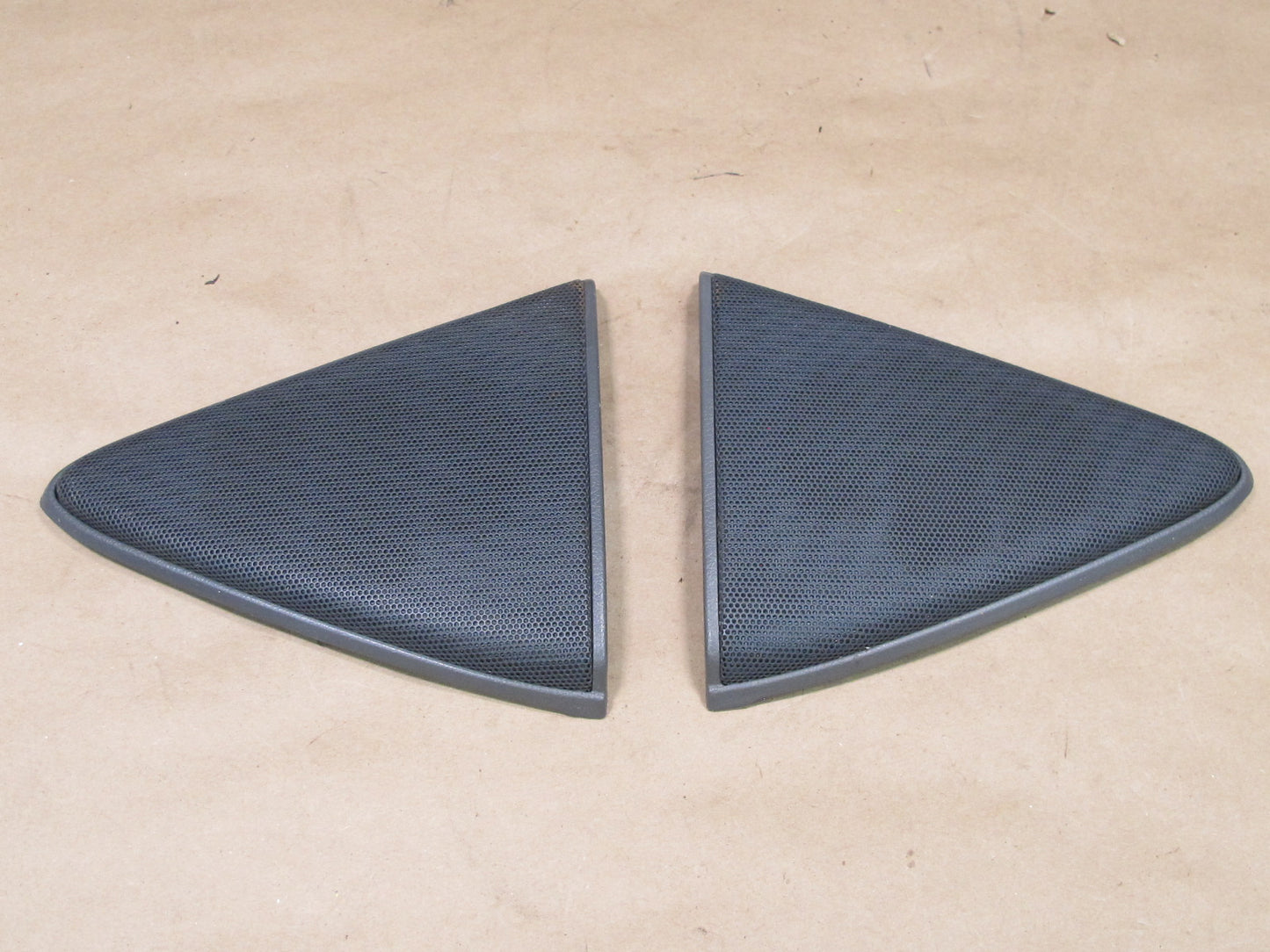 89-90 Toyota Supra MK3 Set of 2 Left & Right Door Speaker Cover OEM