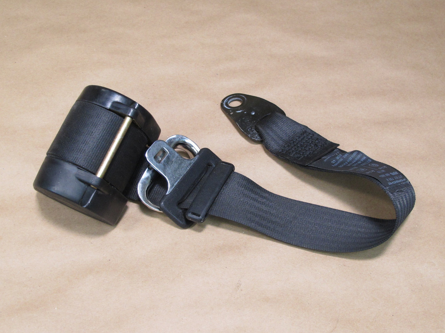 84-89 PORSCHE 944 FRONT REAR LEFT & RIGHT SIDE SEATBELT RETRACTOR W/ BUCKLE SET OEM