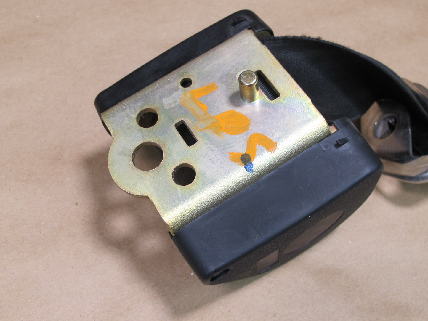 84-89 PORSCHE 944 FRONT REAR LEFT & RIGHT SIDE SEATBELT RETRACTOR W/ BUCKLE SET OEM