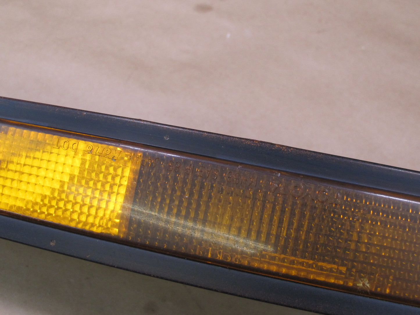 89-92 Toyota Supra MK3 Set of 2 Front Left & Right Turn Signal Light OEM