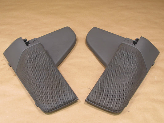 86-92 Toyota Supra MK3 Set of 2 Rear Left & Right Speaker Trim Cover Gray OEM