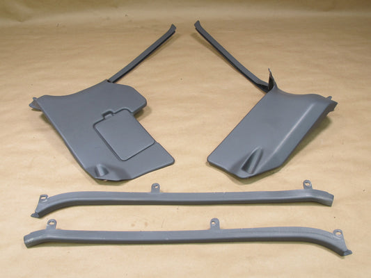 86-92 Toyota Supra MK3 Set of 4 Left & Right Side Kick & Door Trim Cover OEM