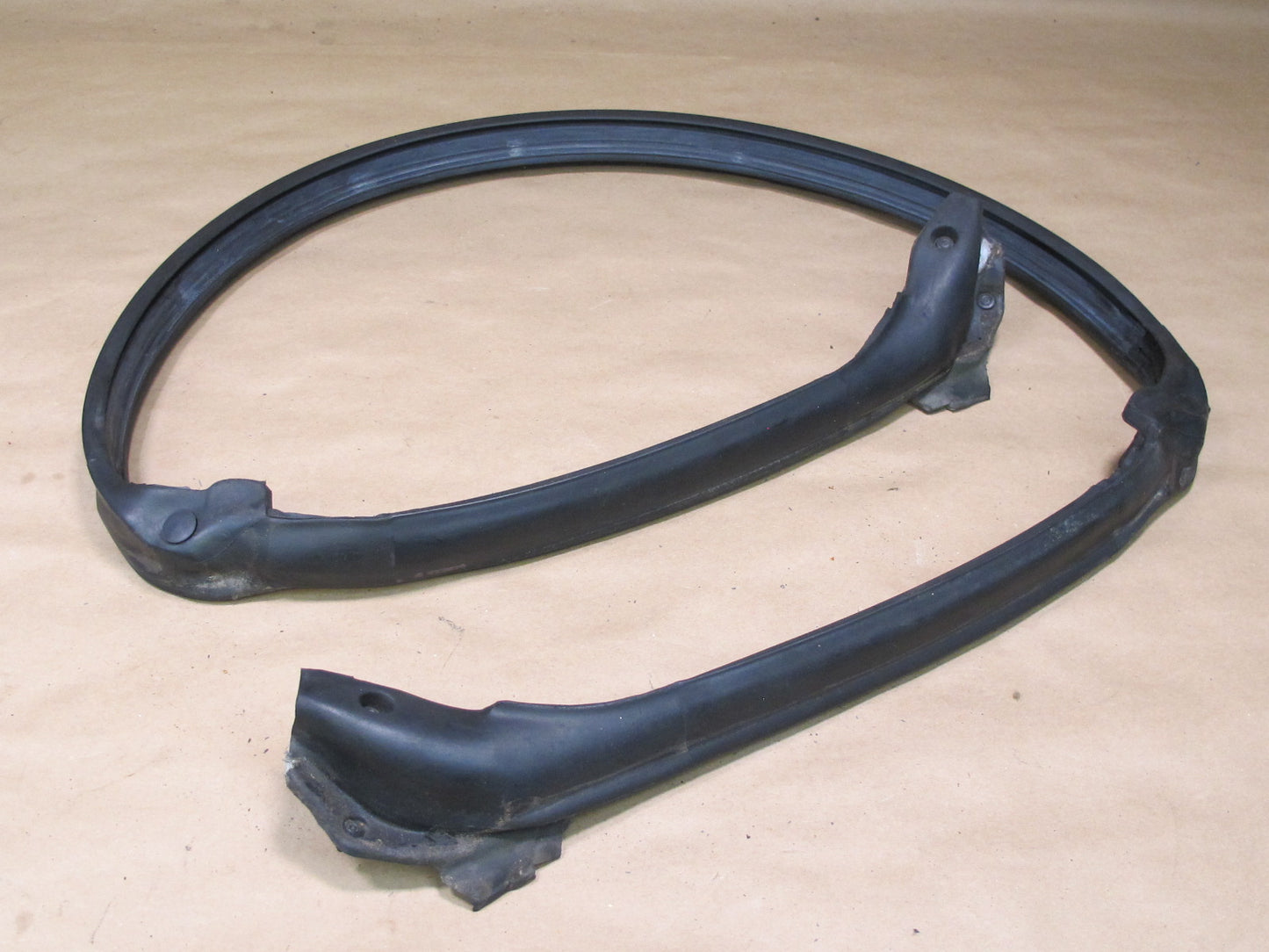 86-92 Toyota Supra MK3 Set of 2 Targa Roof Rubber Weatherstrip Seal OEM