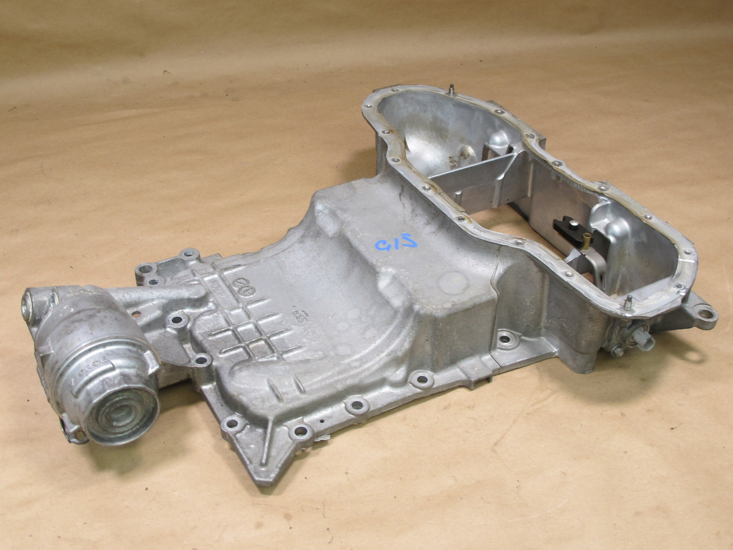 06-15 LEXUS IS250 IS350 3.5L 2GRFSE ENGINE MOTOR UPPER OIL PAN OEM