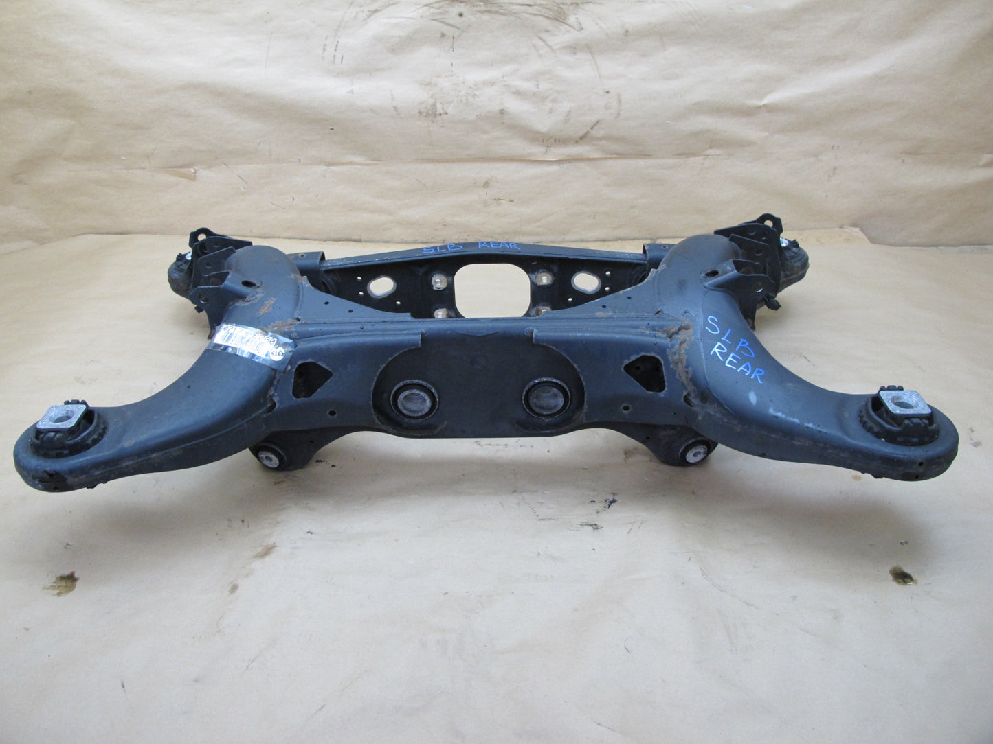 03-12 MERCEDES R230 SL65 SL55 AMG REAR SUSPENSION SUBFRAME CROSSMEMBER OEM