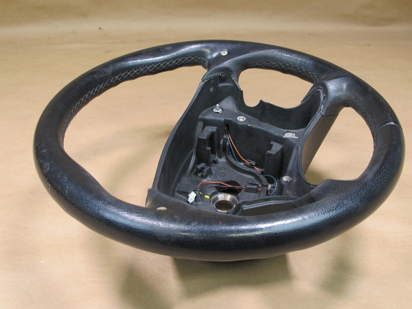 03-08 MERCEDES R230 SL65 SL55 AMG SPORT LEATHER STEERING W SHIFT BUTTONS OEM