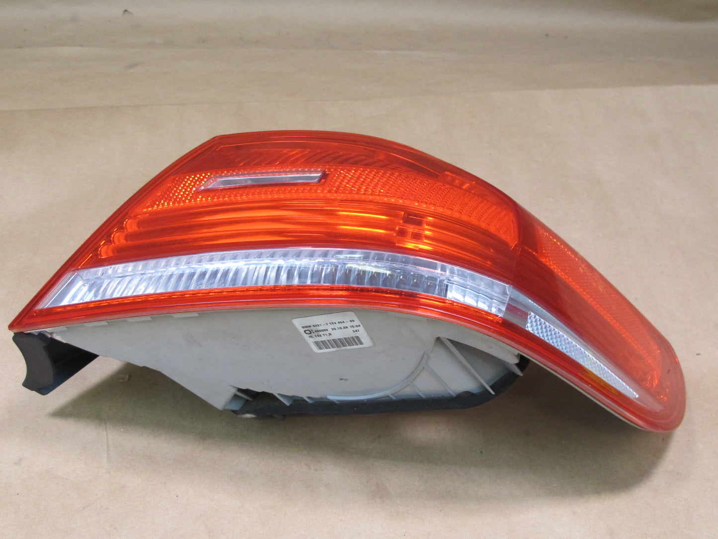 07-10 BMW E92 Coupe Rear Right Outer Tail Light Lamp 7174404 OEM