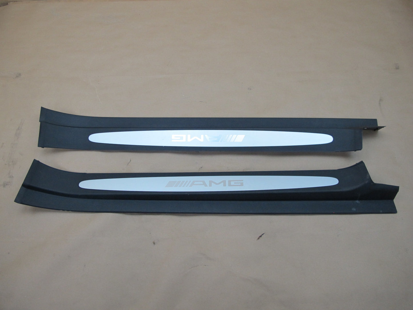 03-06 MERCEDES R230 SL55 SL65 AMG SET OF 2 LEFT AND RIGHT DOOR STEP SILL OEM