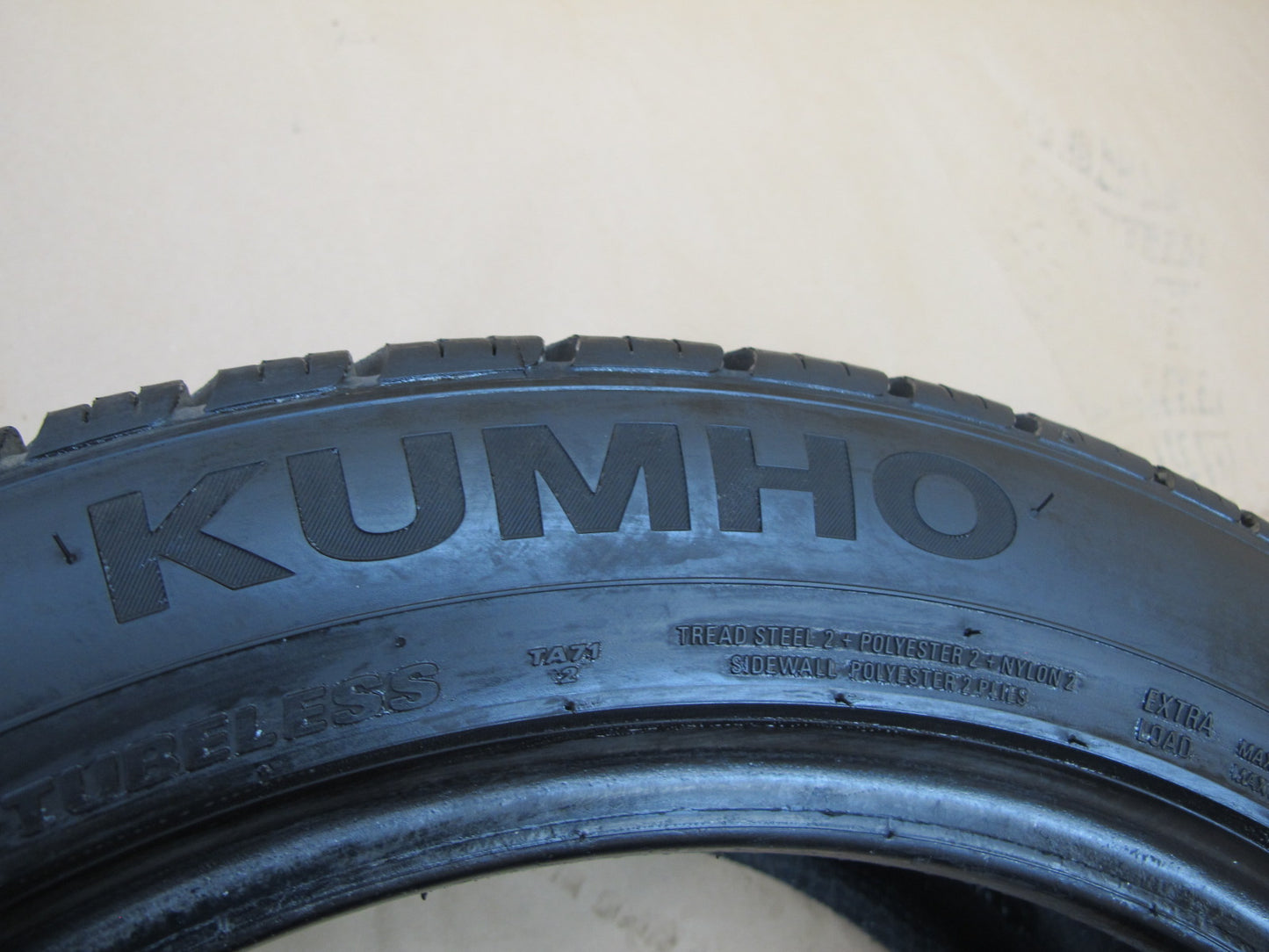 Kumho Solus TA71 AS Tire 245/45ZR17 99W 1421 10/32 Tread