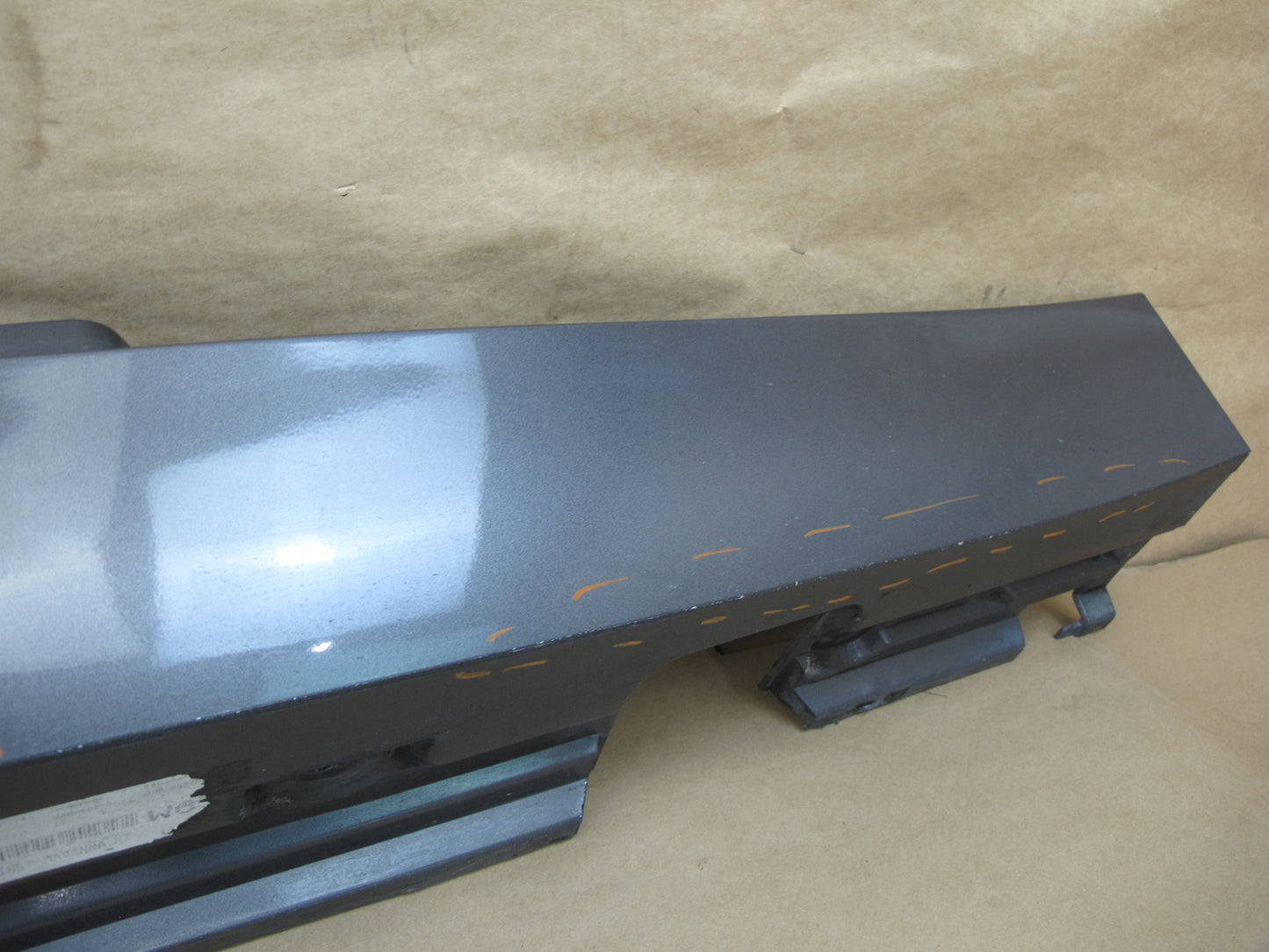 09-16 BMW E89 Z4 SET OF 2 LEFT & RIGHT SIDE SKIRT ROCKER PANEL MOLDING OEM