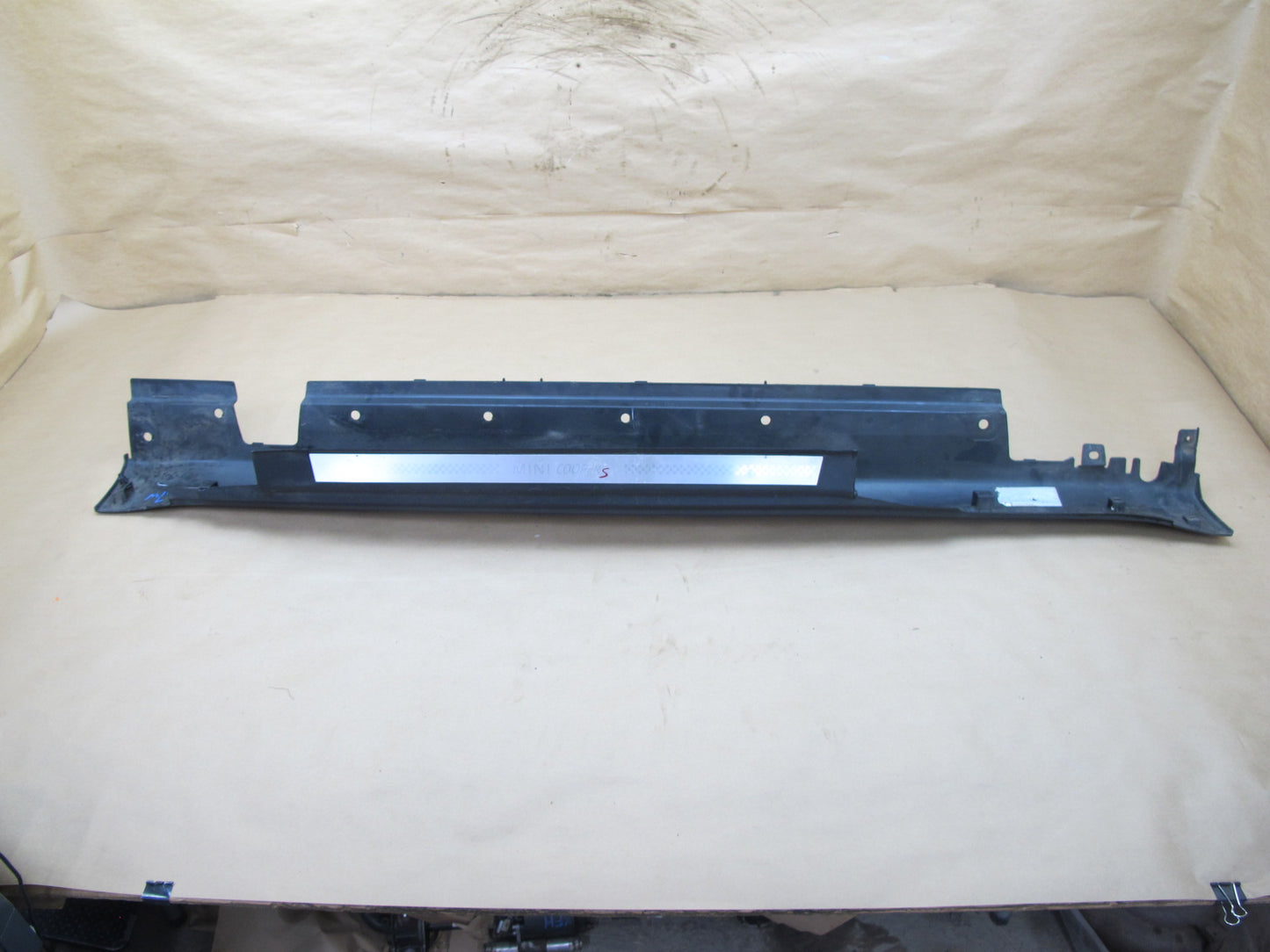 07-13 Mini Cooper S R56 R57 R58 R59 Set of 2 Side Skirt Door Sill Cover OEM