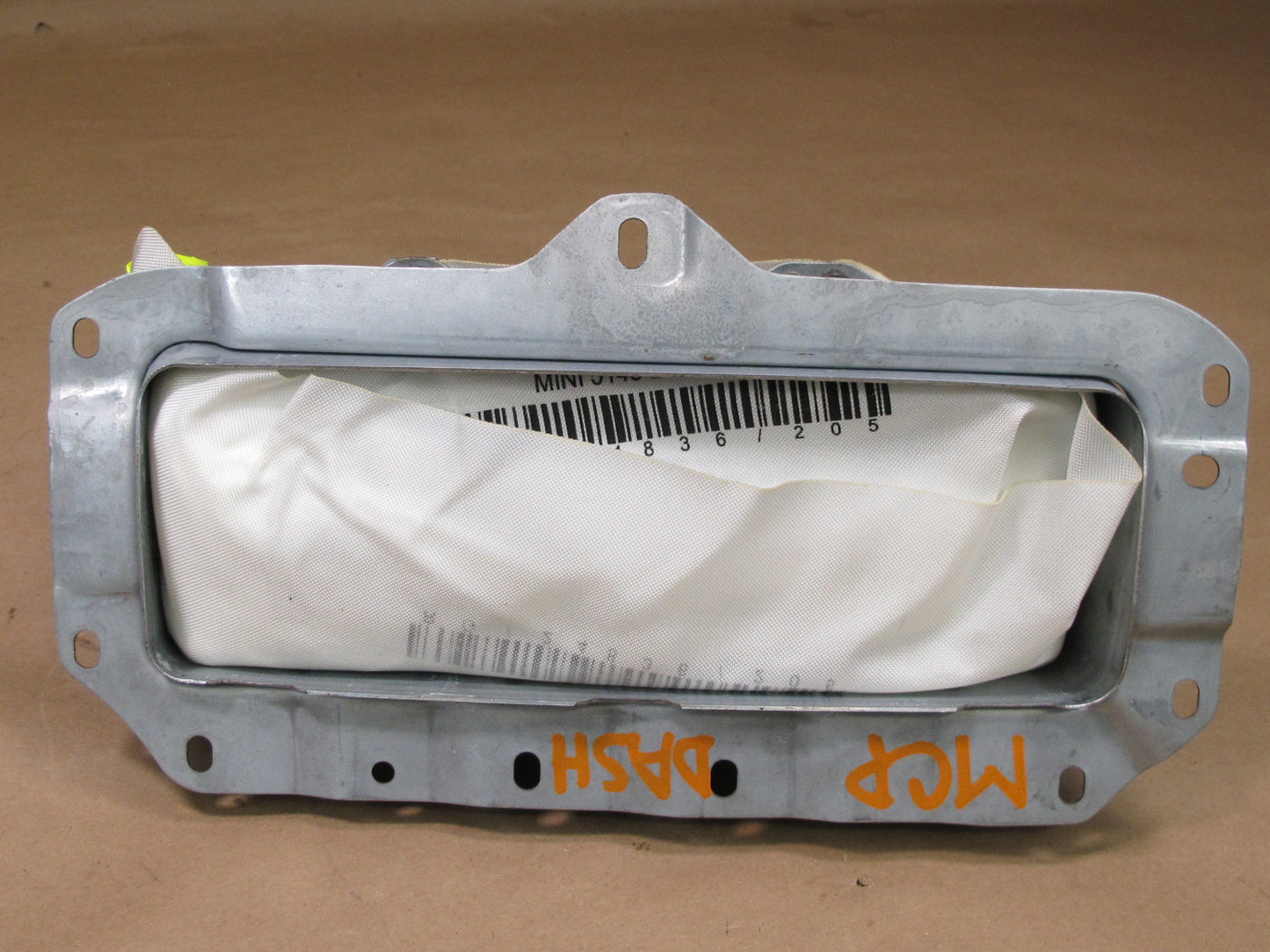 07-13 MINI COOPER R55 R56 R57 FRONT RIGHT PASSENGER SIDE DASH SRS AIRBAG OEM