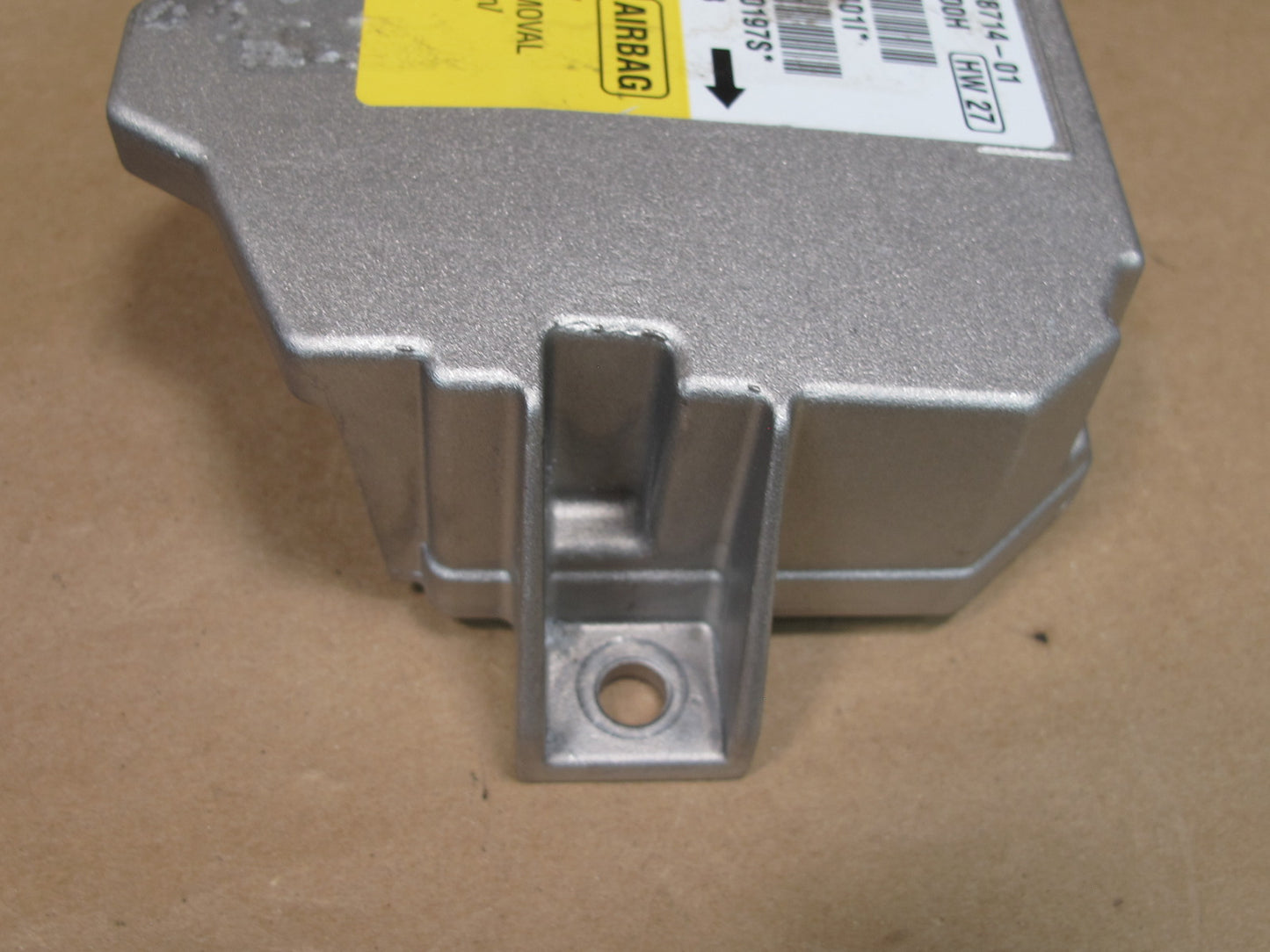07-13 MINI COOPER R55 R56 SRS AIRBAG CONTROL MODULE UNIT 9808714 OEM