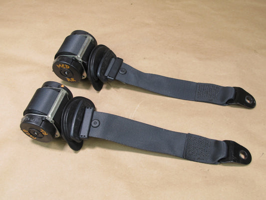 07-13 MINI COOPER R56 REAR RIGHT & LEFT SIDE SEATBELT RETRACTOR SET OEM