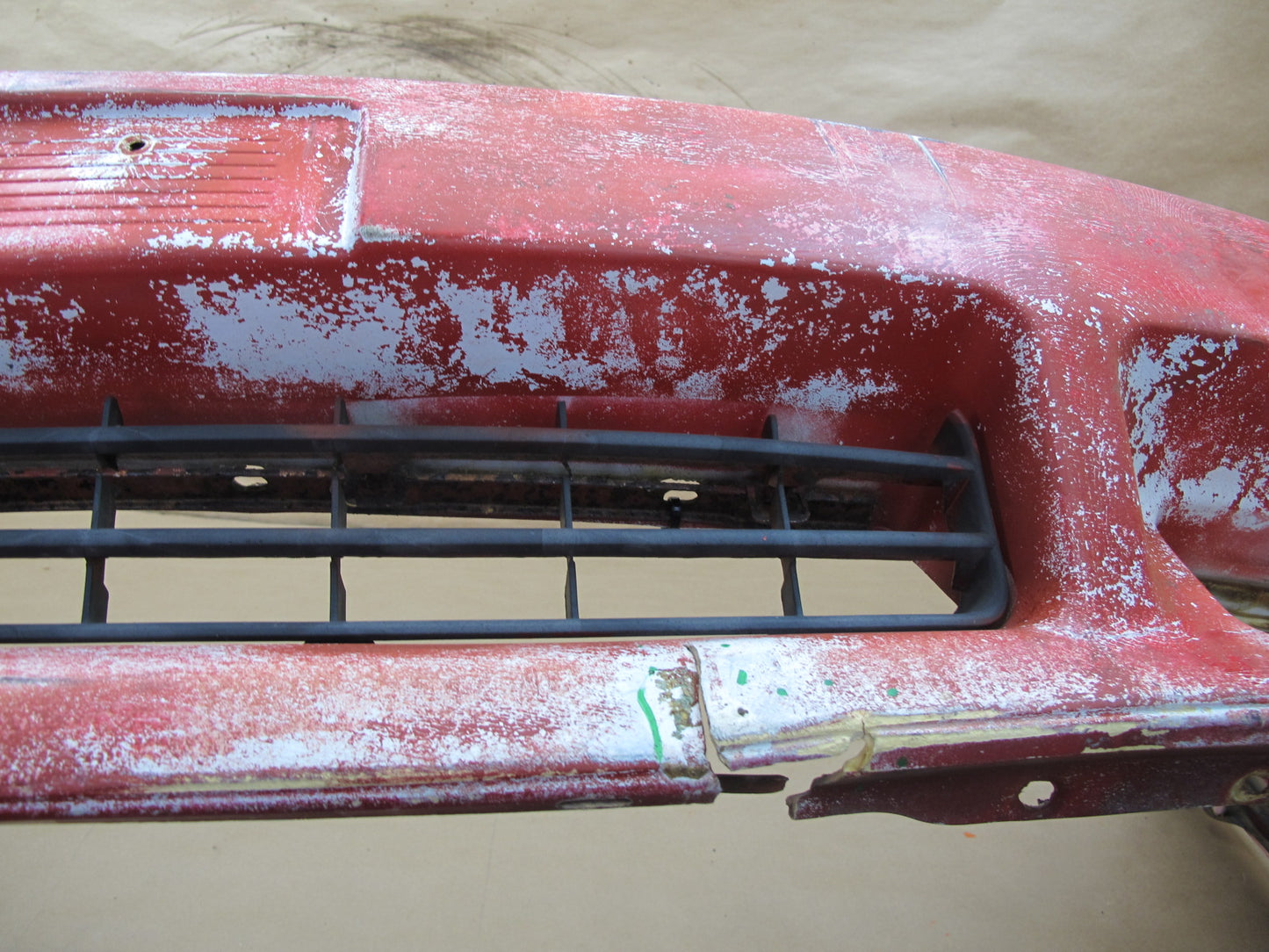 89-92 Toyota Supra MK3 Front Bumper Cover RED OEM