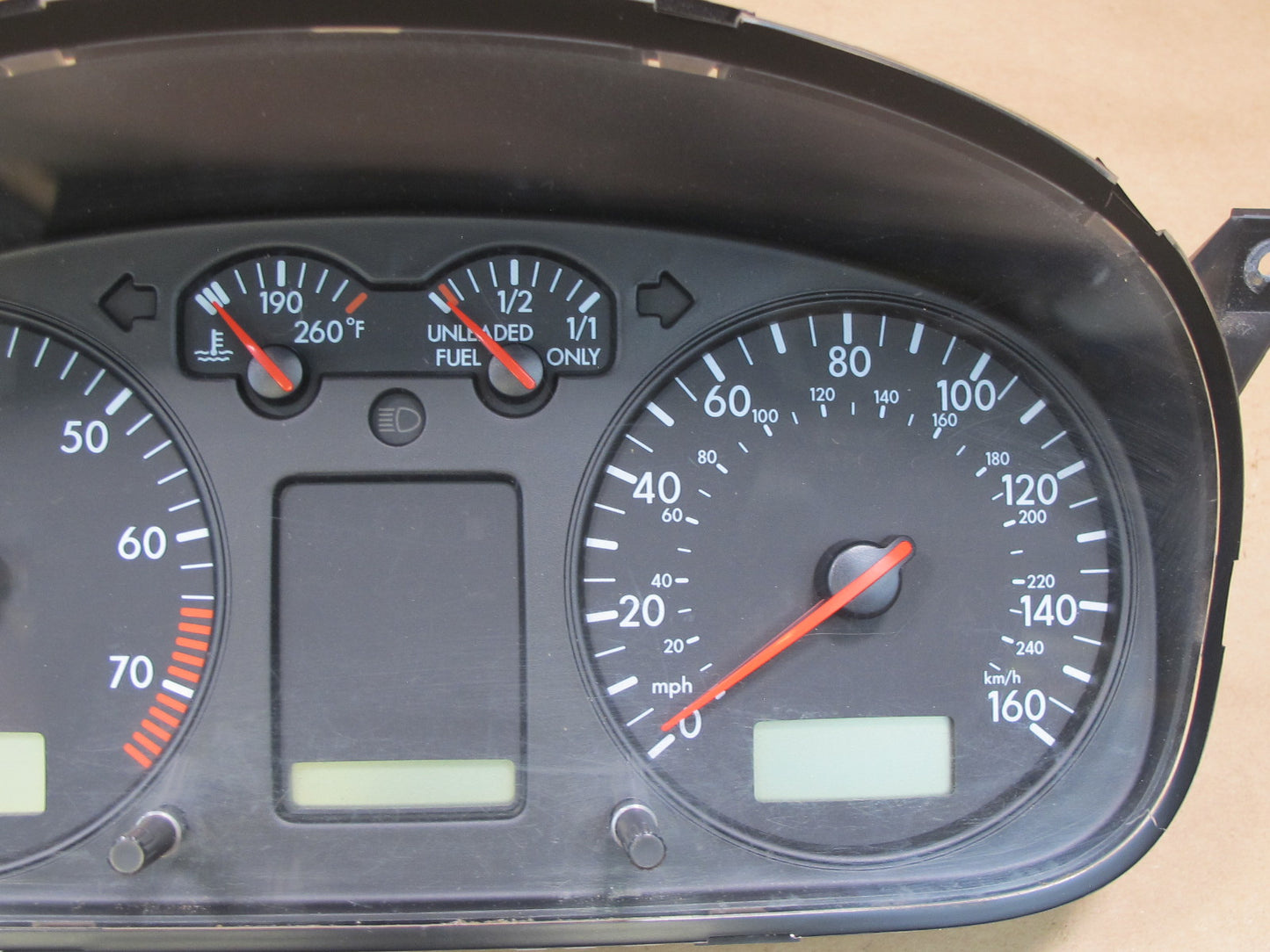 01-03 VW Eurovan T4 Instrument Cluster Gauge Speedometer 7D0920905A OEM