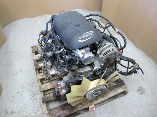 2003-2007 Hummer H2 6.0L V8 LQ4 Complete Engine Motor VIN U 8TH Digit