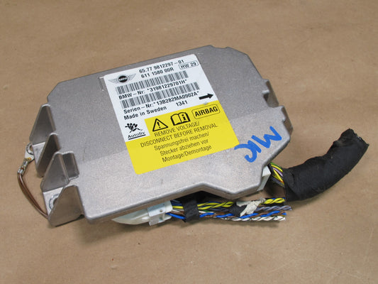 07-16 MINI COOPER R55 R56 R60 SRS AIRBAG CONTROL MODULE UNIT 9812297 OEM