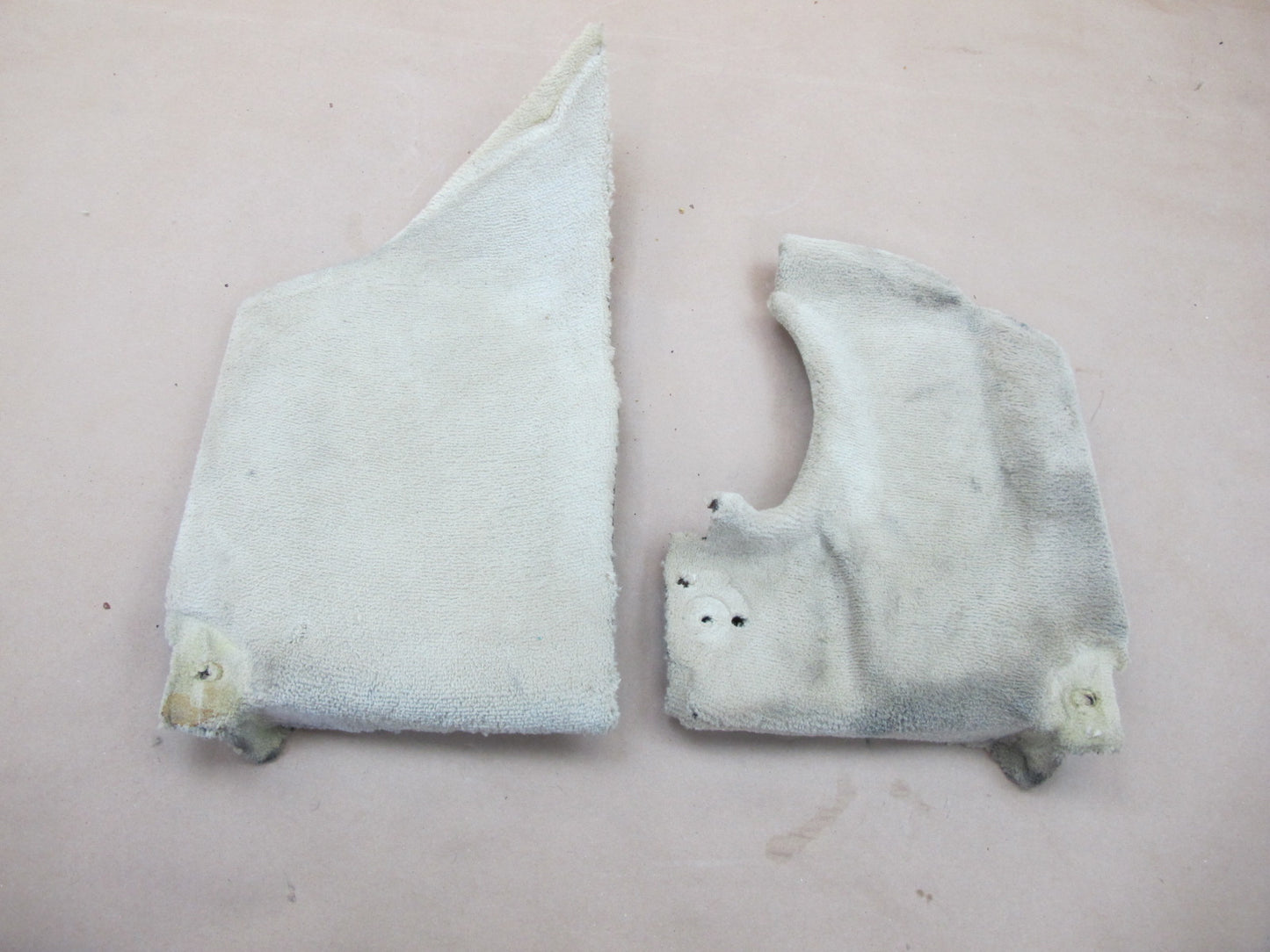 94-02 Mercedes R129 Sl-class Set of 2 Foot Kick Trim Carpet Cover OEM