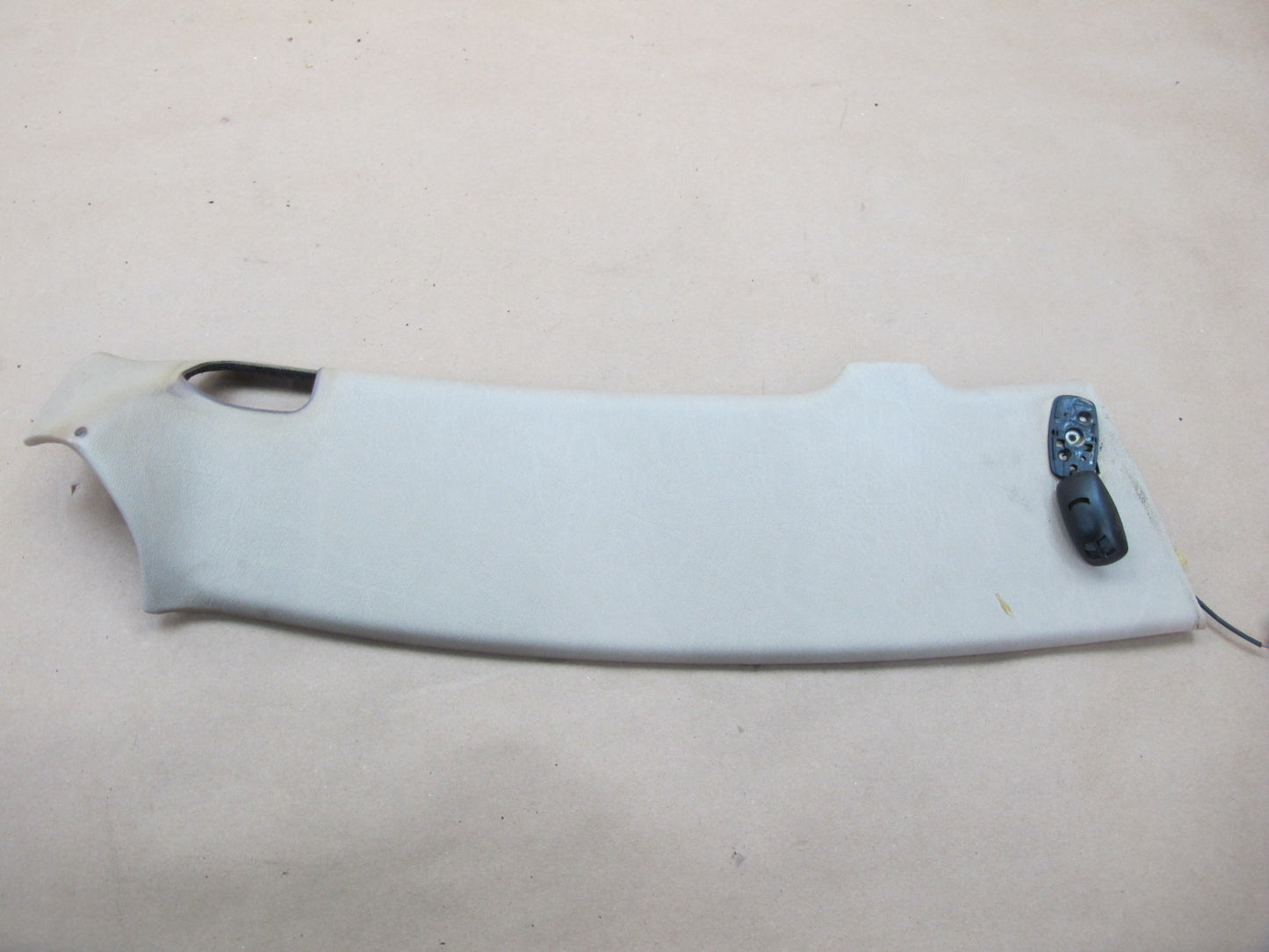 90-02 Mercedes R129 Sl-class Set of 2 Front Headliner Sun Visor Trim Cover OEM