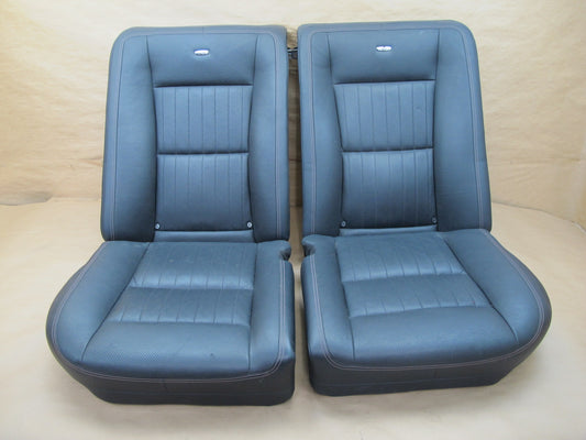 10-13 Mercedes W221 S600 V12 Rear Seat Upper & Lower Leather Cushion OEM