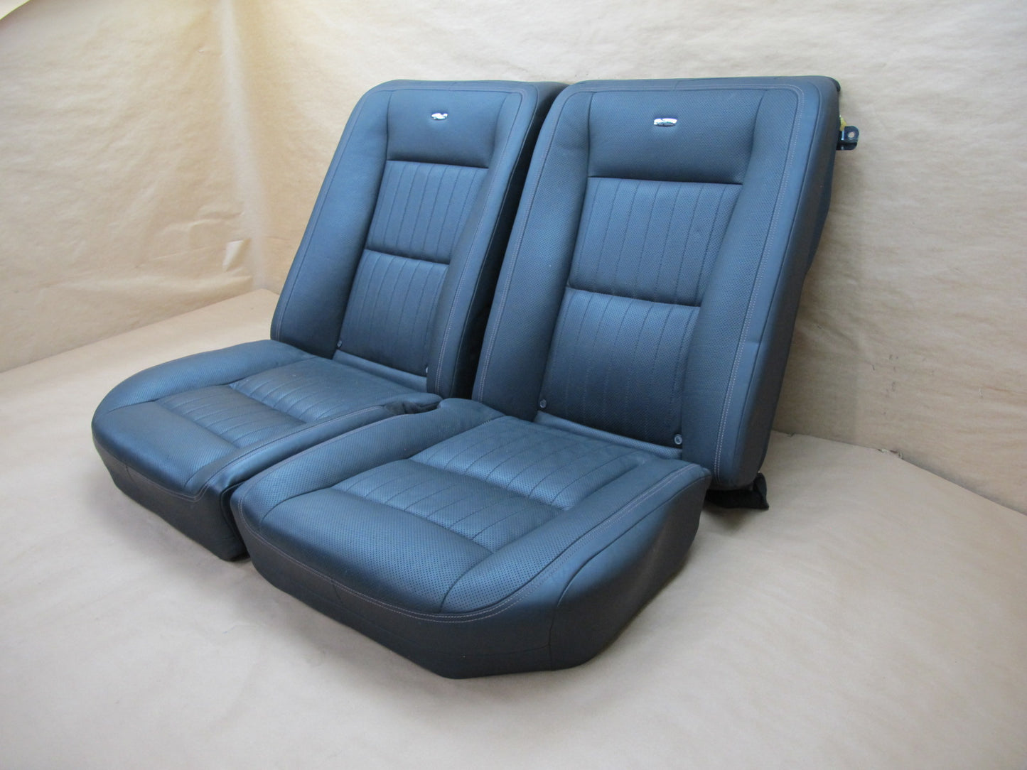 10-13 Mercedes W221 S600 V12 Rear Seat Upper & Lower Leather Cushion OEM