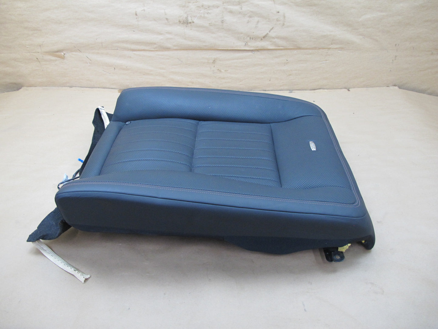 10-13 Mercedes W221 S600 V12 Rear Seat Upper & Lower Leather Cushion OEM