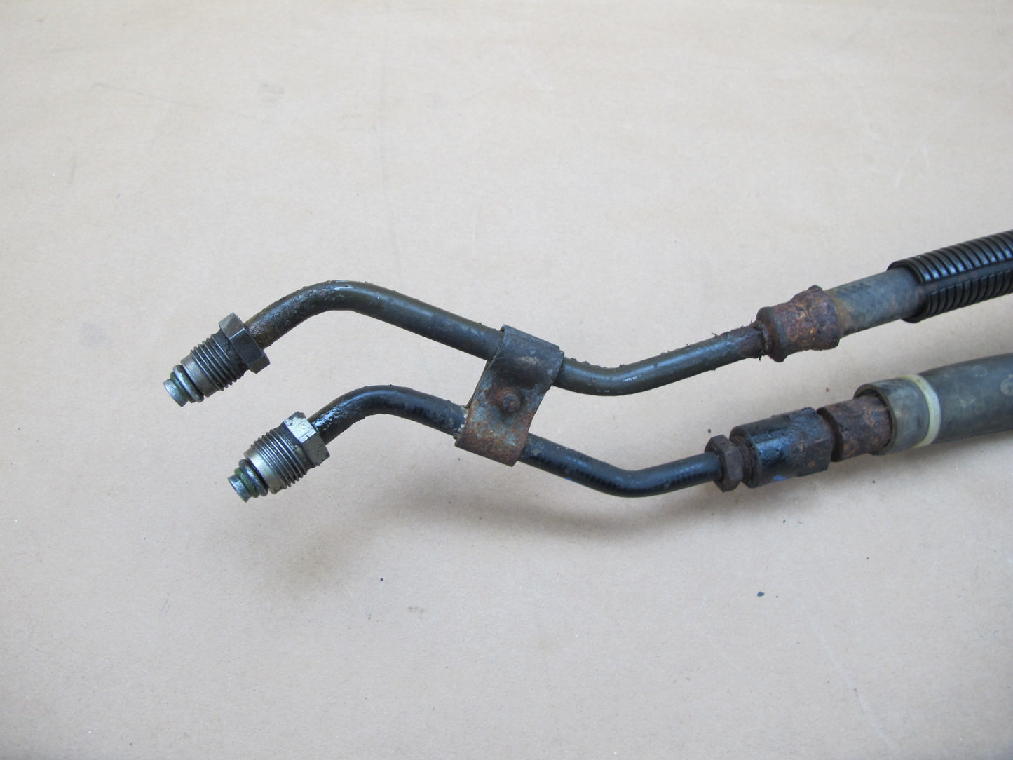 99-03 VW Eurovan T4 2.8L Power Steering Hose Pipe Line Set OEM