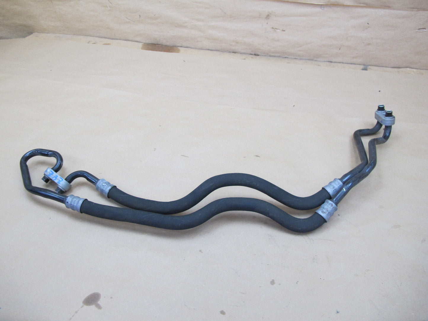 09-16 BMW E89 Z4 35i 35is N54 Engine Oil Cooler Lines OEM